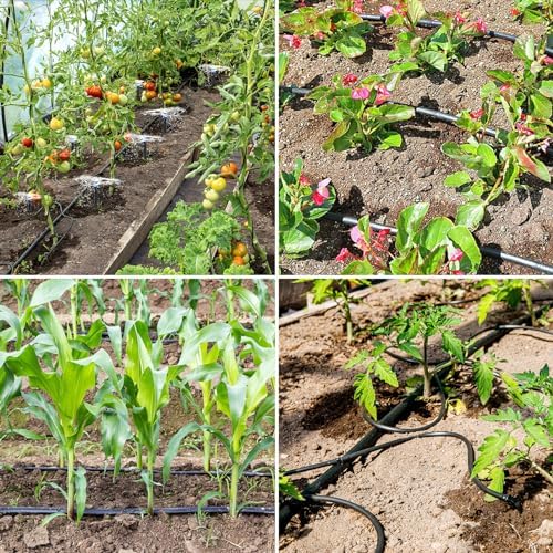 Sulataya 1,27 cm Tropfbewässerungsschlauch - 15 m Hauptschlauch für Gartenbewässerungssystem, Pflanzenbewässerung, Bewässerungsleitung - Görsel 6