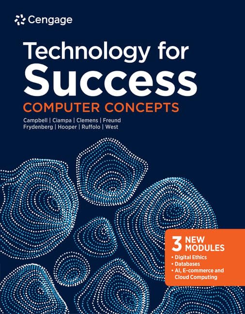 Technology for Success Computer Concepts (MindTap Course List)
