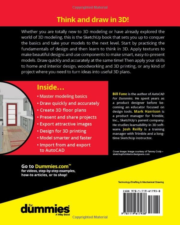 SketchUp For Dummies (For Dummies (Computer/Tech)) - Görsel 2
