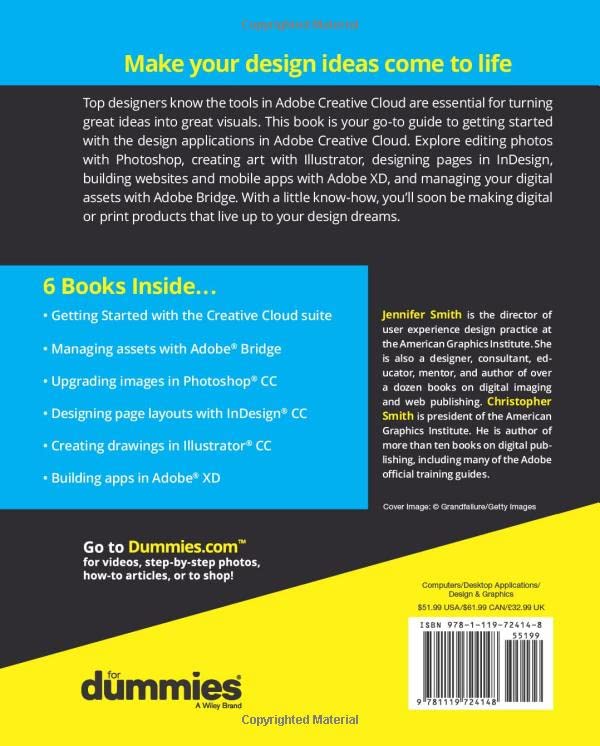 Adobe Creative Cloud All-in-One For Dummies (For Dummies (Computer/Tech)) - Görsel 2