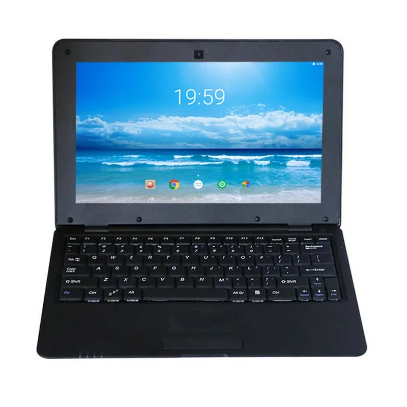 Dizüstü Android 6.0 Ноутбуки Full HD Netbook sıcak Mini 10.1 inç oyun bilgisayarı kütle hafıza 1GB + 8GB ucuz PC Laptop CPU A33 - Görsel 2