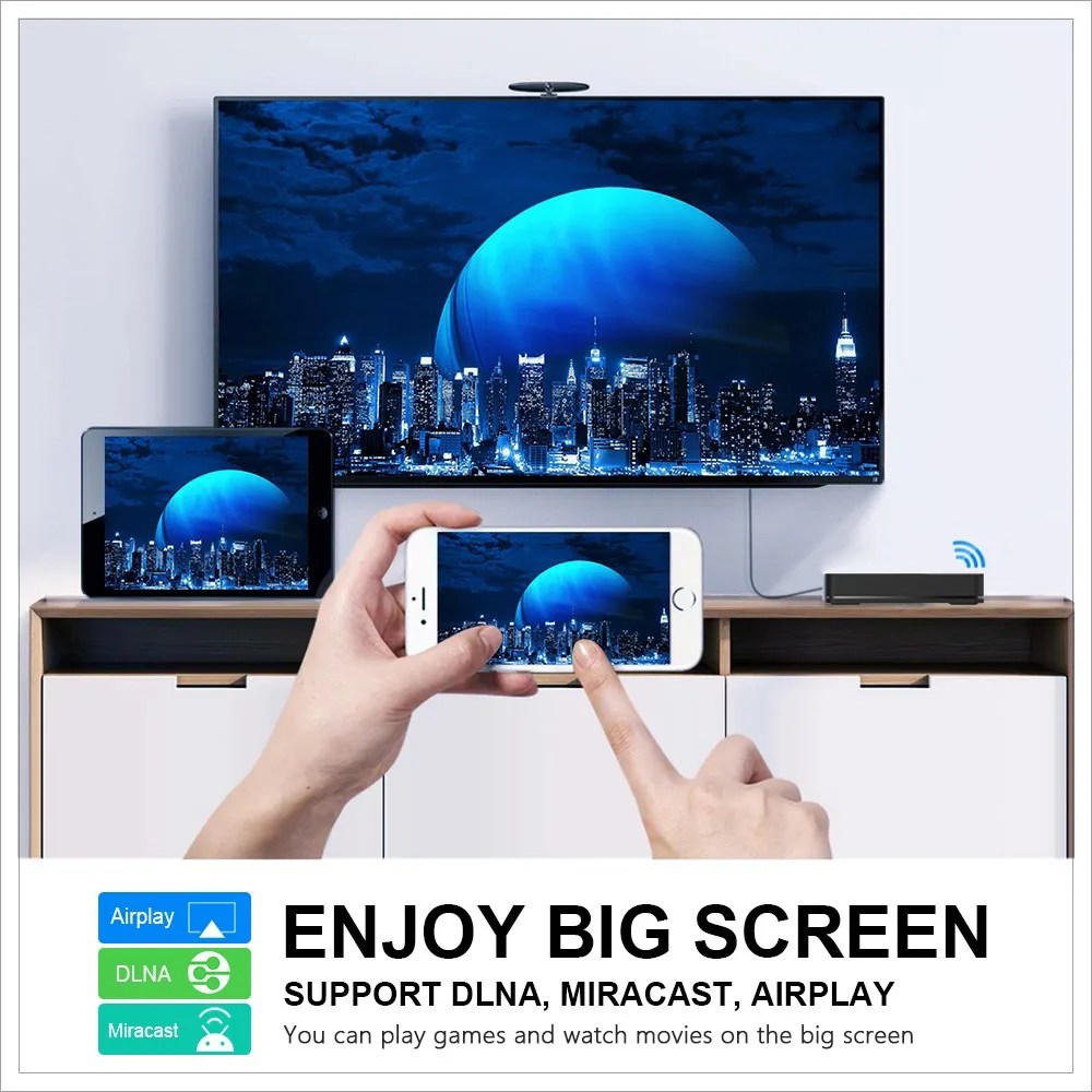 Great Bee Arabic TV Box, Most Popular Android 4K 2G 16G Set top Box,Most Stable Free For Life Media Player Satellite Receiver - Görsel 5