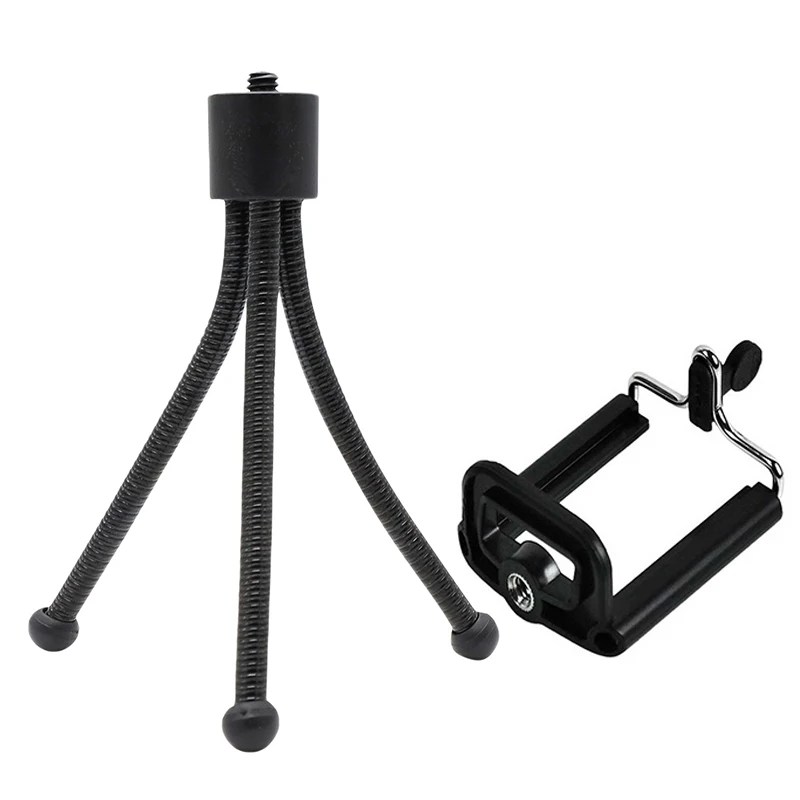 Mini Tripod taşınabilir esnek ayarlanabilir yumuşak ayak cep telefonu için kamera fotoğraf Tripod cep telefonu masaüstü tutucu - AliExpress - Görsel 7