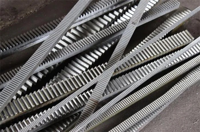 2 adet 1mod dişli raf 10*10*500mm + 2 adet 1mod 17 diş pinyon 45 çelik dişli Metal dişli raf ve pinyon - AliExpress - Görsel 5