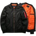 2021 yeni marka erkek rahat ceket büyük boy erkekler Pilot bombacı ceket erkek artı boyutu XXXXL 6XL 7XL 8XL palto - AliExpress 200000343