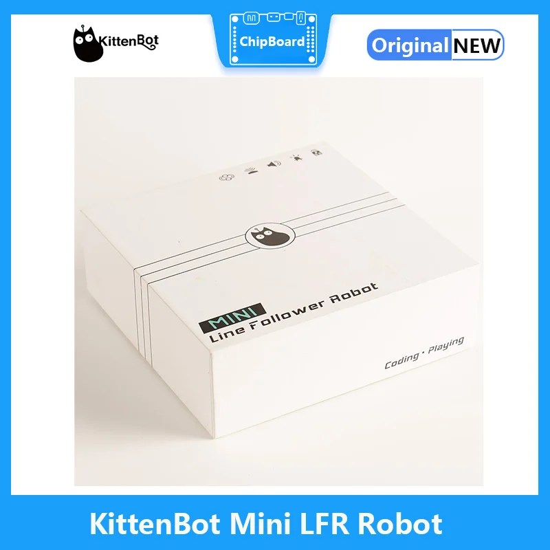 Programmable enbot Mini LFR programlanabilir Robot kiti-Scratch 3.0-destek Python programı