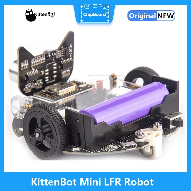 Programmable enbot Mini LFR programlanabilir Robot kiti-Scratch 3.0-destek Python programı