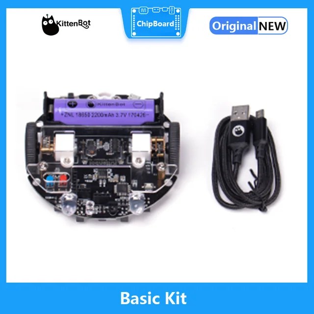 Programmable enbot Mini LFR programlanabilir Robot kiti-Scratch 3.0-destek Python programı