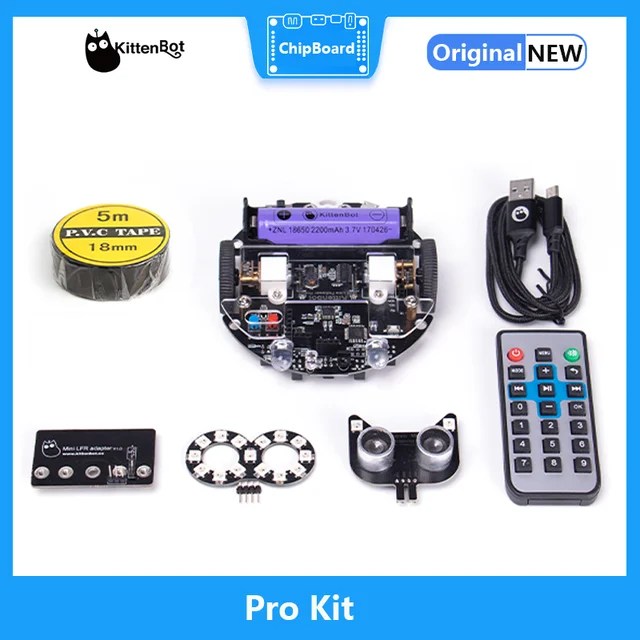 Programmable enbot Mini LFR programlanabilir Robot kiti-Scratch 3.0-destek Python programı