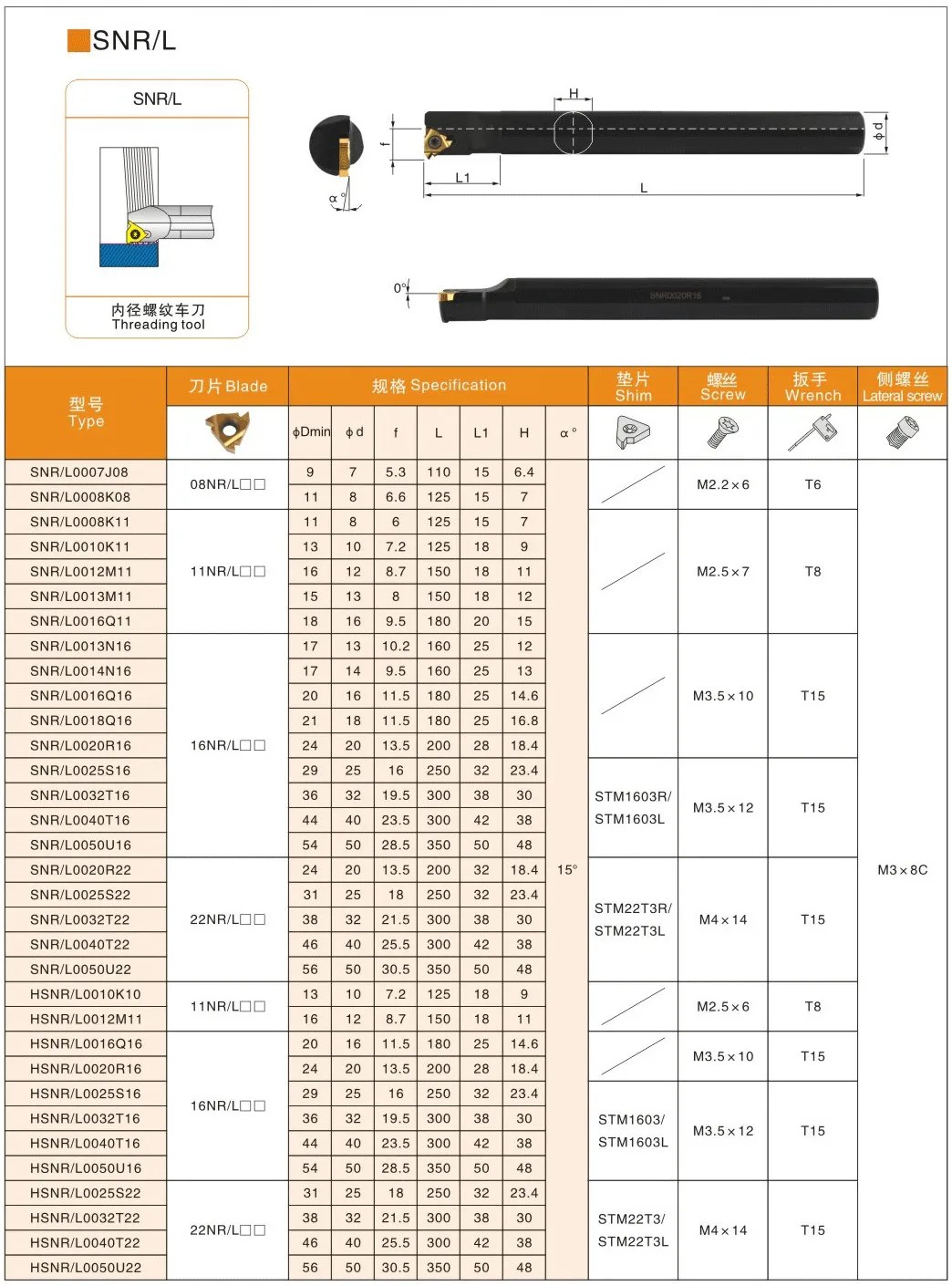 LIHAOPING SNR0008K08 SNR0012M11 SNR0016Q16 SNR0020R16 SNR0020R22 SNR0025S22 SNR İç Dişli Torna Aracı Torna Kesici 16IR - AliExpress - Görsel 6