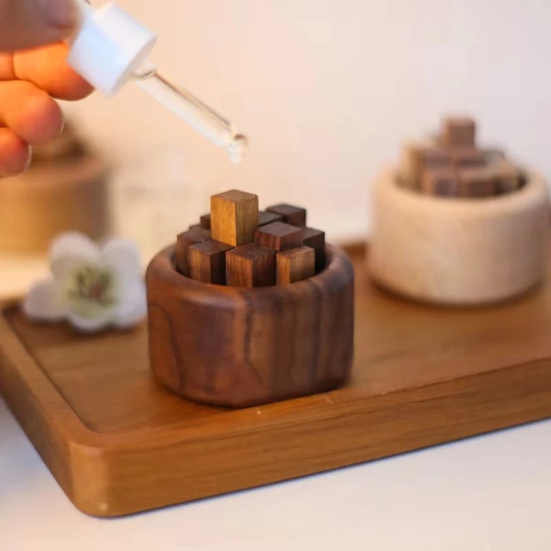 3 Stilleri Ateşsiz Aromaterapi Uçucu Yağ Genişletilmiş Kokulu Ahşap çay masası Süsleme Araba Uçucu Yağ Difüzörü Dekor - AliExpress 15 - Görsel 2