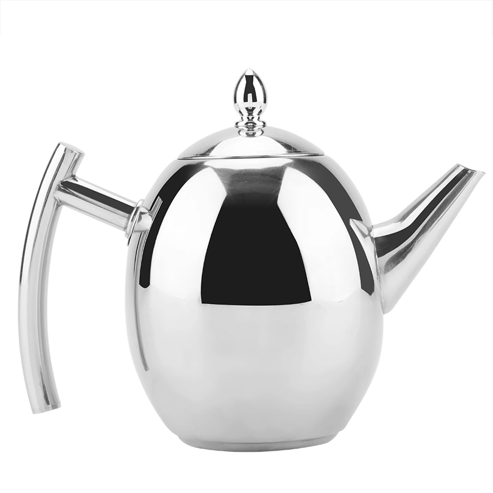 Paslanmaz çelik su ısıtıcısı paslanmaz çelik demlik çay kahve su ısıtıcısı konteyner ile çıkarılabilir örgü filtre kahve su ısıtıcısı - AliExpress - Görsel 7