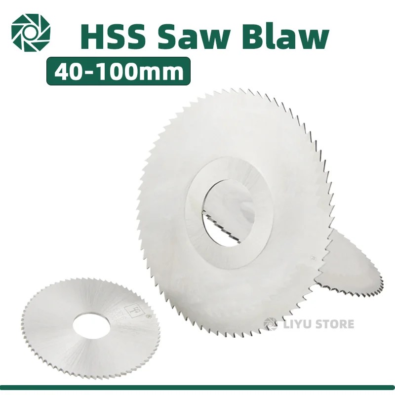 LIYU HSS Freze Daire Testere Bıçağı 40mm/50mm/60mm/63mm/75mm/80mm/100mm/125mm Daire Testere Planya Kesici - AliExpress - Görsel 1