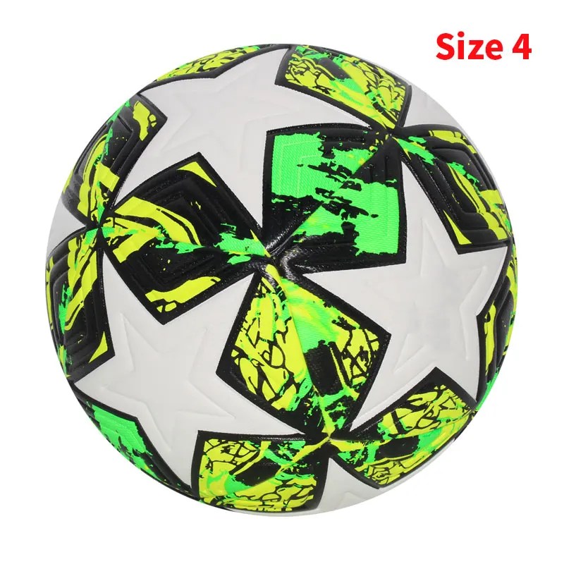 Standart Boyut 5 Boyut 4 Futbol Topu Profesyonel Açık Havada Spor Maç Topları Eğitim Dikişsiz Futbol Yüksek Kaliteli PU Malzeme - AliExpress - Görsel 16