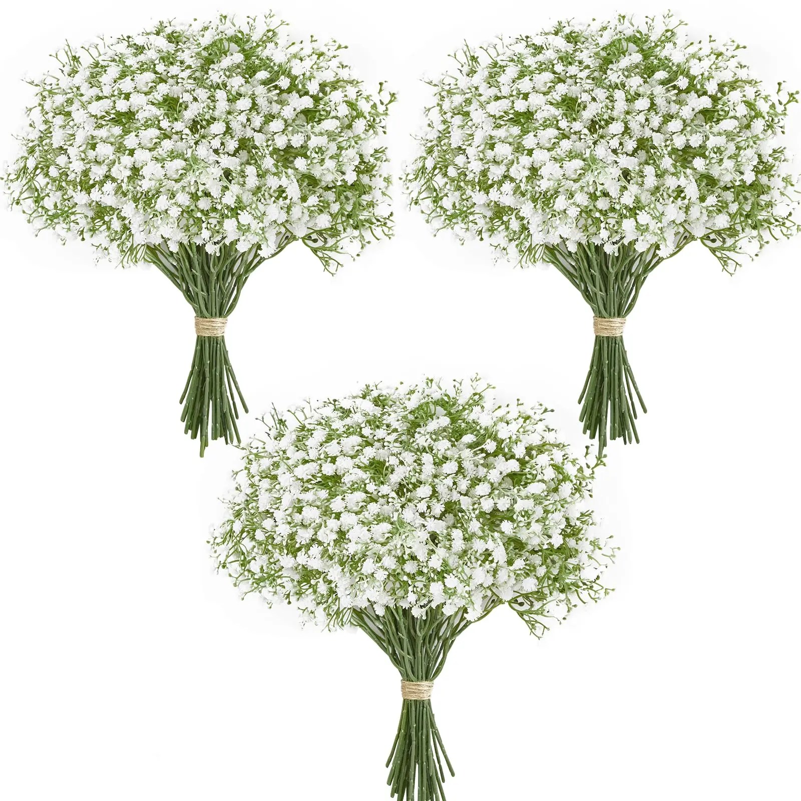 10/15 adet yapay çiçekler Bebek Nefes Çiçek Sahte Gypsophila Düğün Parti Ev Dekorasyon için Çiçek Buketleri DIY Aksesuarları - AliExpress - Görsel 1