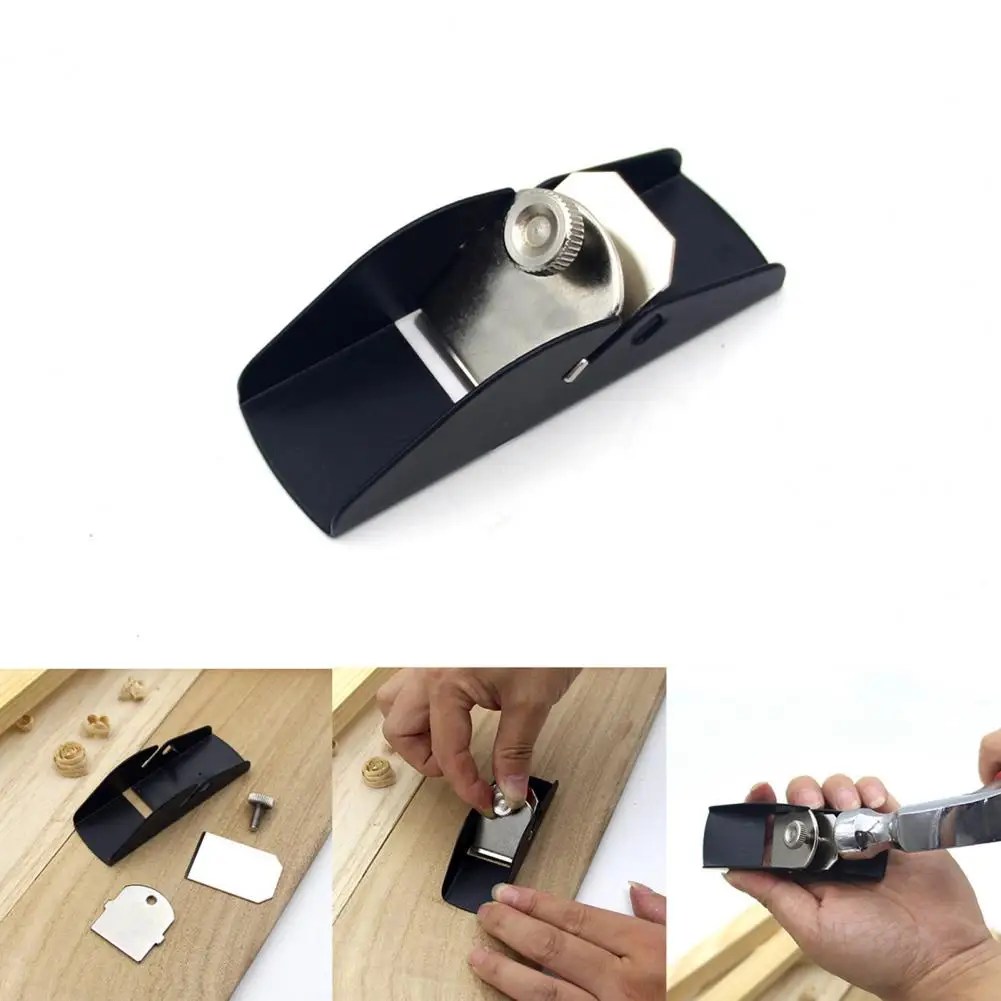 Mini Düzlem Ahşap Marangozluk Aletleri Manuel Marangoz Planya Alüminyum Alaşımlı Planya Ve Keskin Kenar Taşınabilir Ağaç İşleme El Aletleri - AliExpress - Görsel 4