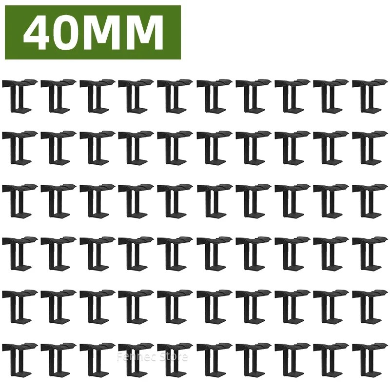 Güneş Paneli Klipsi Çamur Temizleme Klipsi 10/20/60 Adet 30/35/40mm Su Tahliye Su Yönlendirme Klipsi Fotovoltaik Panel Su Tahliye Klipleri - AliExpress - Görsel 7