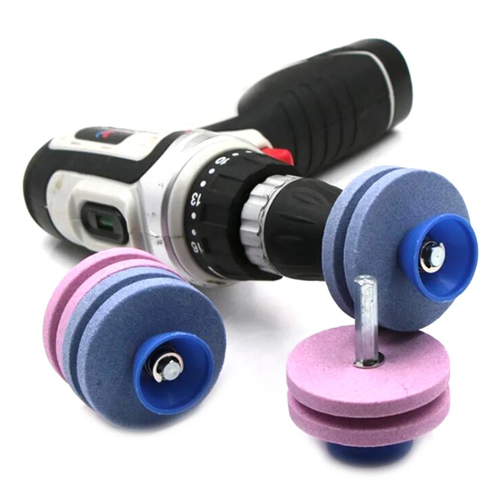 Çim biçme makinesi kalemtıraş evrensel taşlama matkap aleti çift katmanlı tekerlek bıçak hızlı bıçak - AliExpress - Görsel 3