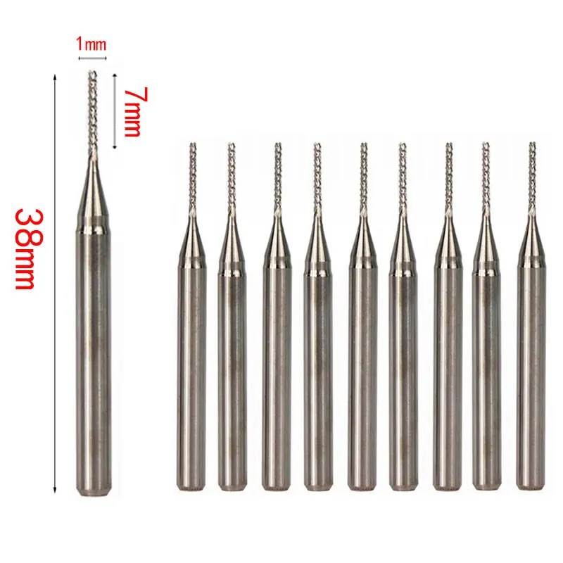 10'lu Shank Karbür Spiral Uçlu Freze Kesici CNC Freze Uçları CEL - AliExpress - Görsel 8