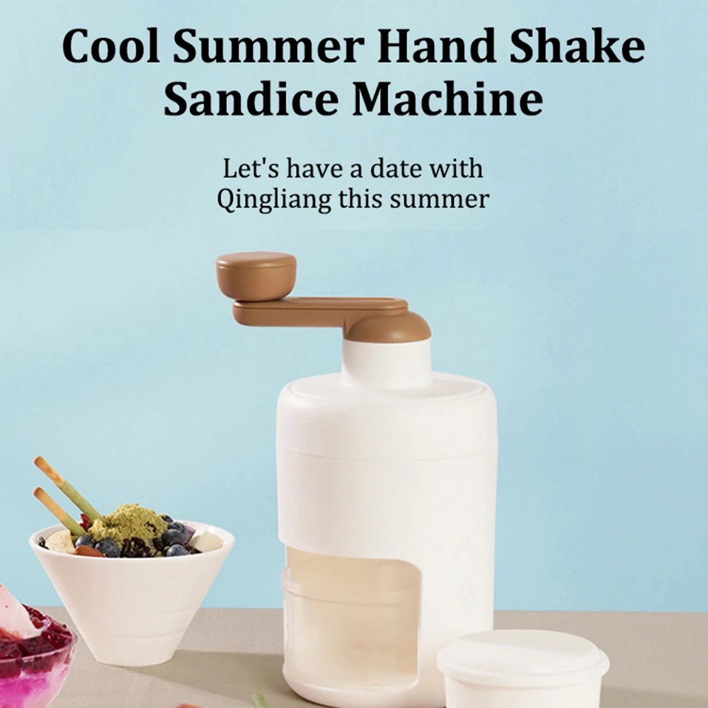 DIY ev elle çalıştırılan Traşlı buz milk shake yapma smoothie makinesi mutfak el buz kırıcı Mein mein buz Traşlı buz - AliExpress - Görsel 6