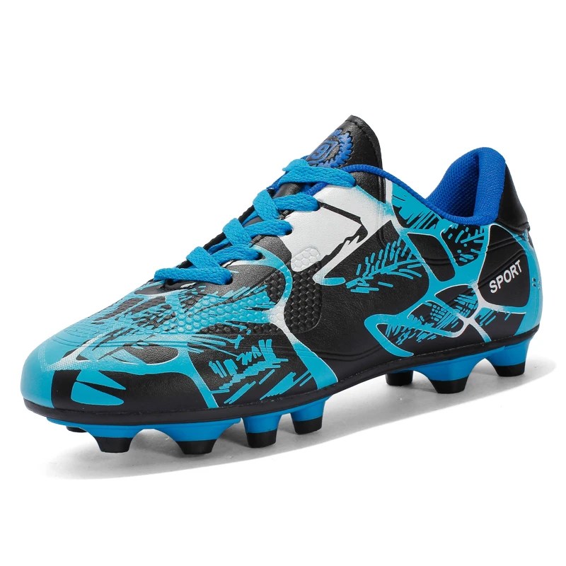 Yeni erkek futbol ayakkabıları çocuklar Cleats çim yetişkin profesyonel futbol kramponları Ultralight kaymaz erkek spor ayakkabıları Drop Shipping - AliExpress - Görsel 48