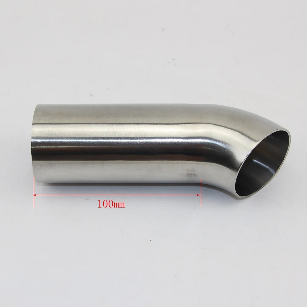 304 paslanmaz çelik boru bağlantı parçaları Sıhhi boru bağlantı parçaları 45 derece tek taraflı uzatma 50mm 100mm kaynaklı boru bağlantısı - AliExpress - Görsel 7