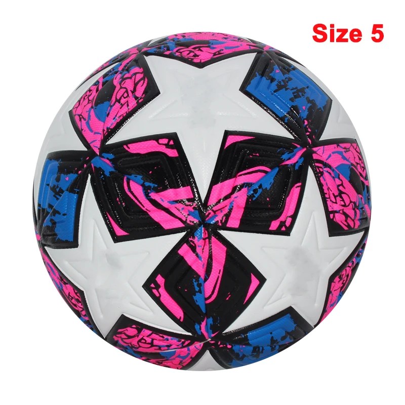 Standart Boyut 5 Boyut 4 Futbol Topu Profesyonel Açık Havada Spor Maç Topları Eğitim Dikişsiz Futbol Yüksek Kaliteli PU Malzeme - AliExpress - Görsel 11