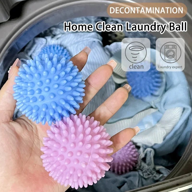 5/1 adet sihirli çamaşır topu kullanımlık PVC katı temizleme topu ev temizleme yıkama makine giysi yumuşatıcı temizleme araçları - AliExpress 15 - Görsel 2