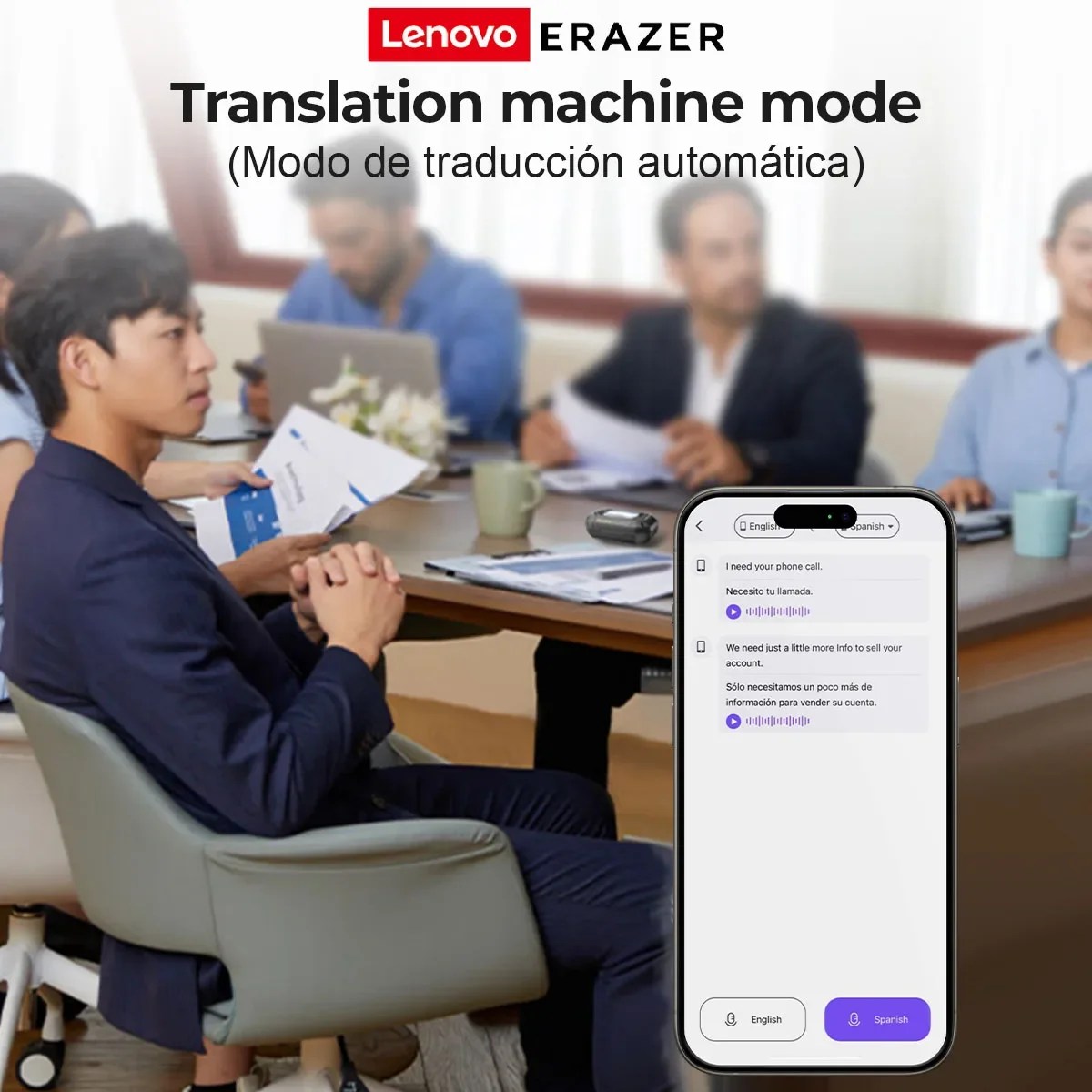Sağ tarafta telefon ekranı var