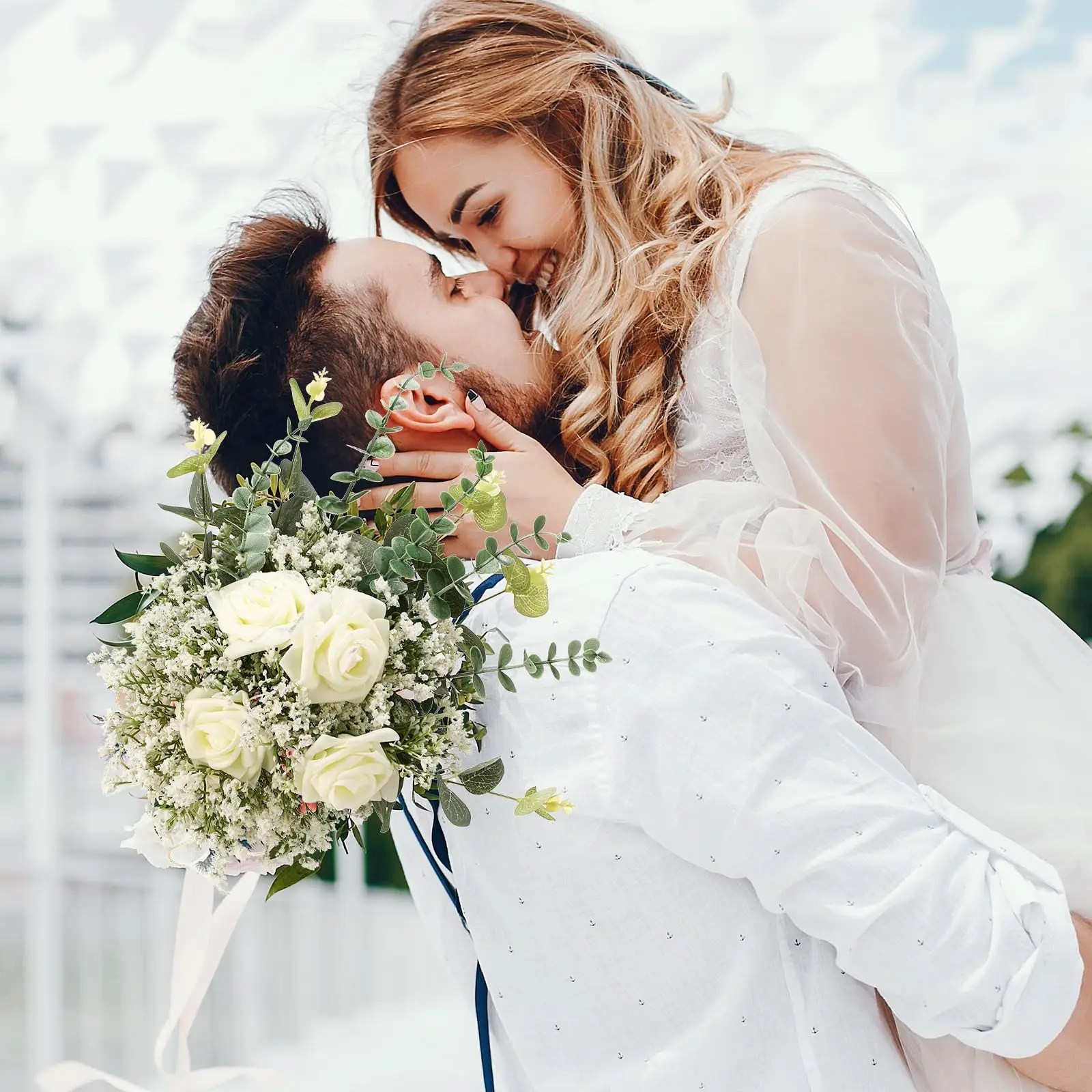10/15 adet yapay çiçekler Bebek Nefes Çiçek Sahte Gypsophila Düğün Parti Ev Dekorasyon için Çiçek Buketleri DIY Aksesuarları - AliExpress - Görsel 5