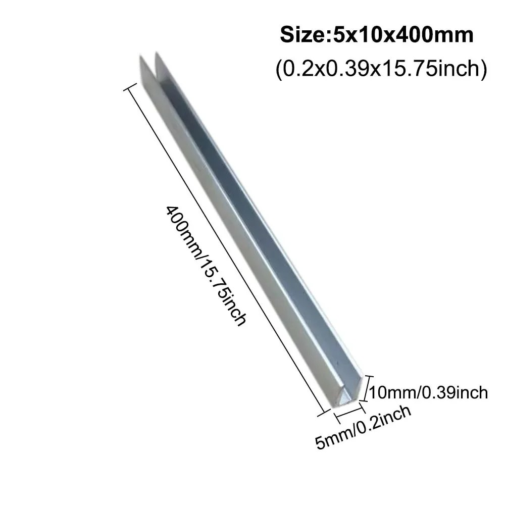 10 adet ~ 1 adet Uzunluk 100-400mm Alüminyum U Profil Kanal DIY Araba Modeli Robot Braketi LED Şerit Işık Kurulumları - AliExpress - Görsel 32
