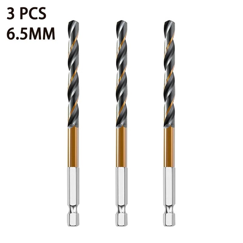 3/7/13 ADET Hex Shank Büküm Matkap Ucu Seti Ahşap Metal Delik Kesici Çekirdek Delme Aracı Kobalt Matkap Uçları 1.5 2 2.5 3 3.5 4 5 6mm HSS - AliExpress - Görsel 16