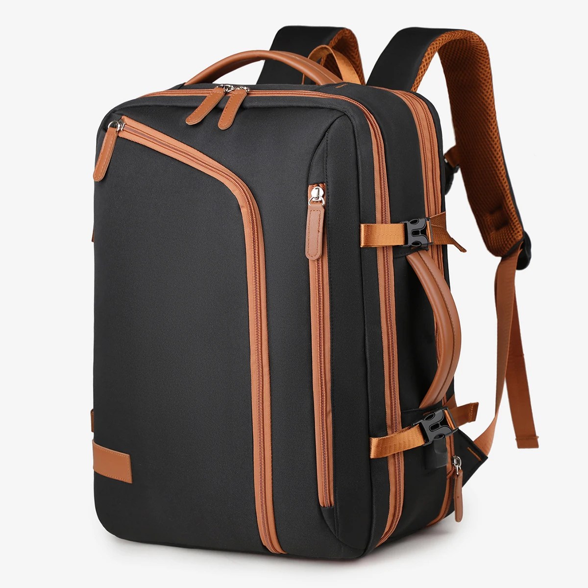 Sırt çantası Unisex Yeni Basit İş Bilgisayarı Sırt Çantası Açık Büyük Kapasiteli Seyahat Çantası Öğrenci Okul Çantası Erkek - AliExpress 1524 - Görsel 12