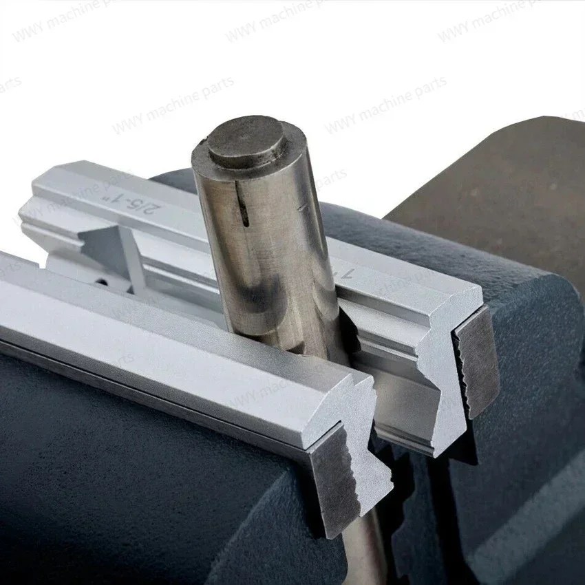CNC freze çelik mengene sert çene alüminyum kelepçe v-tipi çene alüminyum 4 "veya 6" güçlü diskler ile freze kiti - AliExpress - Görsel 2