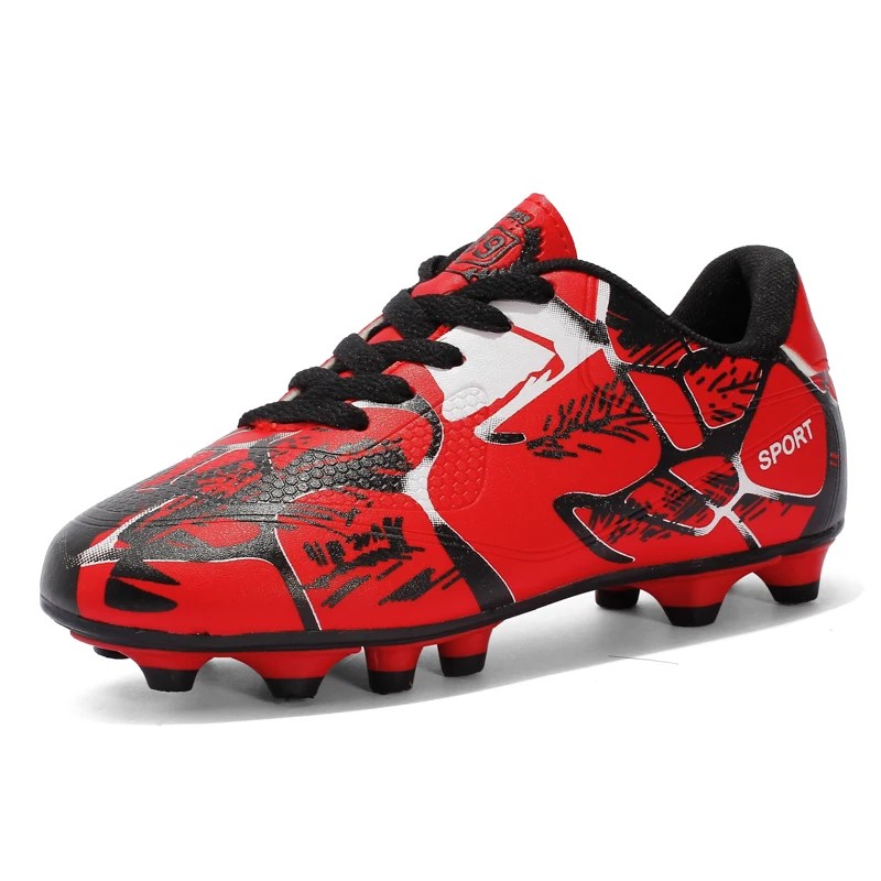 Yeni erkek futbol ayakkabıları çocuklar Cleats çim yetişkin profesyonel futbol kramponları Ultralight kaymaz erkek spor ayakkabıları Drop Shipping - AliExpress - Görsel 62