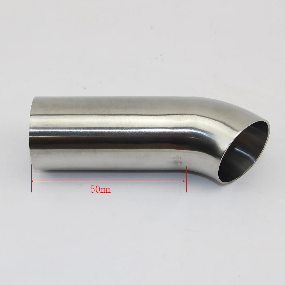 304 paslanmaz çelik boru bağlantı parçaları Sıhhi boru bağlantı parçaları 45 derece tek taraflı uzatma 50mm 100mm kaynaklı boru bağlantısı - AliExpress - Görsel 46