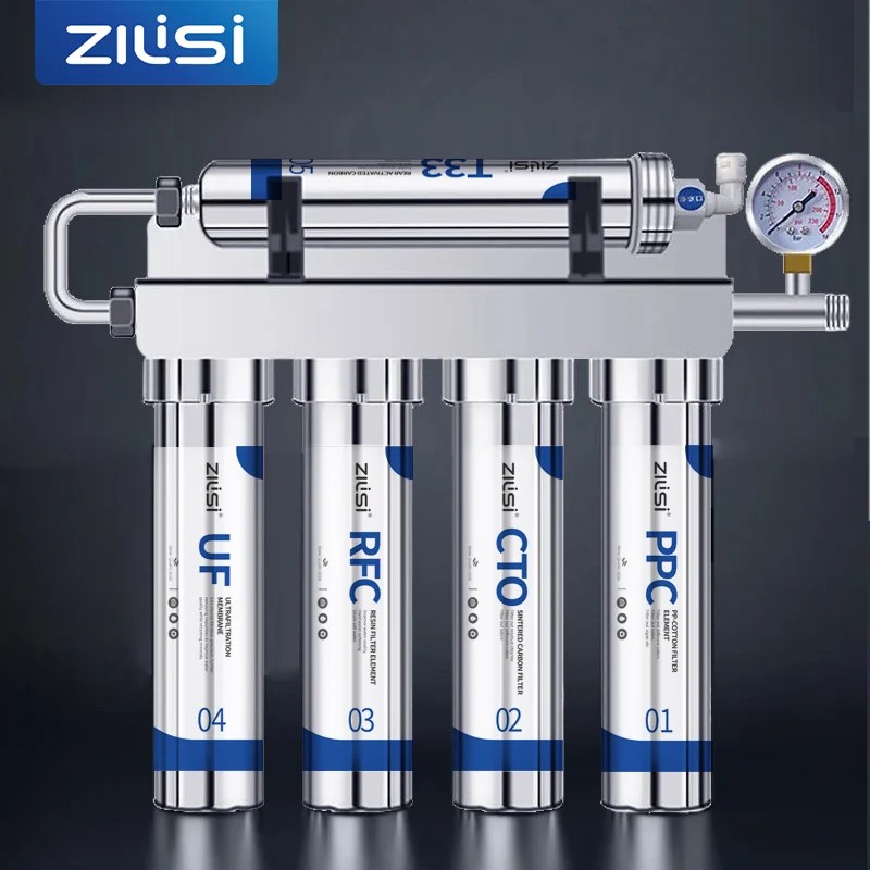 5 aşamalı ultrafiltrasyon su arıtıcısı ev doğrudan içme suyu arıtıcısı su arıtıcısı TapWater filtre PH75 maden suyu korur - AliExpress 6 - Görsel 1