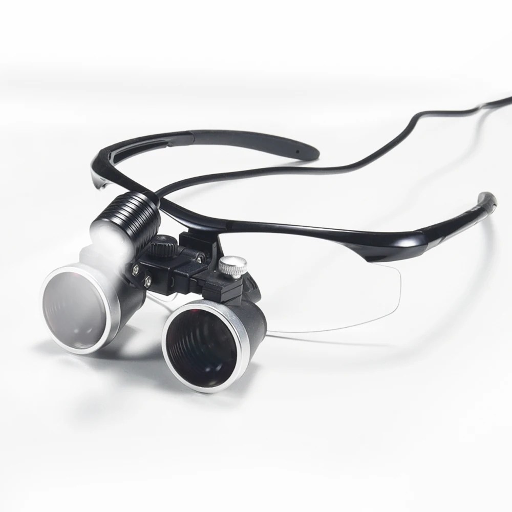 Diş hekimliği dürbün büyüteç 2.5X Dental Ultra hafif optik Loupes diş cerrahi için 320-420mm büyüteç - AliExpress 66 - Görsel 1