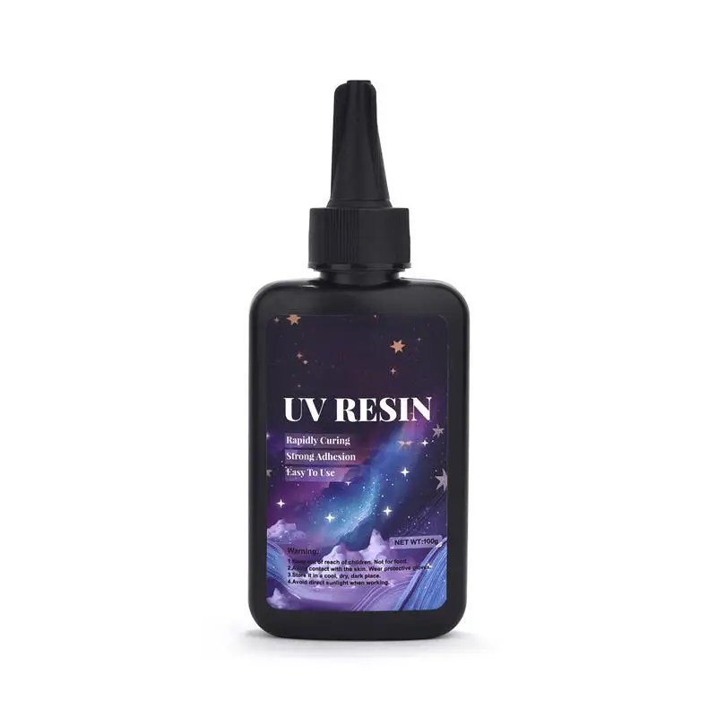 25/50/100/120/200/250g UV Reçine Tutkal Çabuk Kuruyan Kiti Süper Yapıştırma Cam Metal Seramik UV Tutkal Siyah Işık Epoksi Reçine Tutkal - AliExpress - Görsel 18