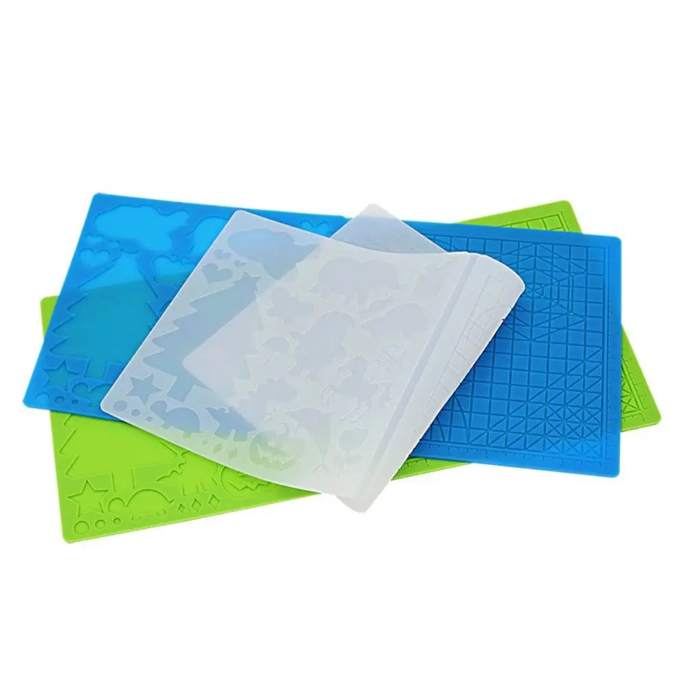 3D baskı kalem yumuşak silikon tasarım pedi ile temel şablon 2 silikon parmak kapaklar ile donatılmış mükemmel 3D kalem çizim aracı - AliExpress 7 - Görsel 6
