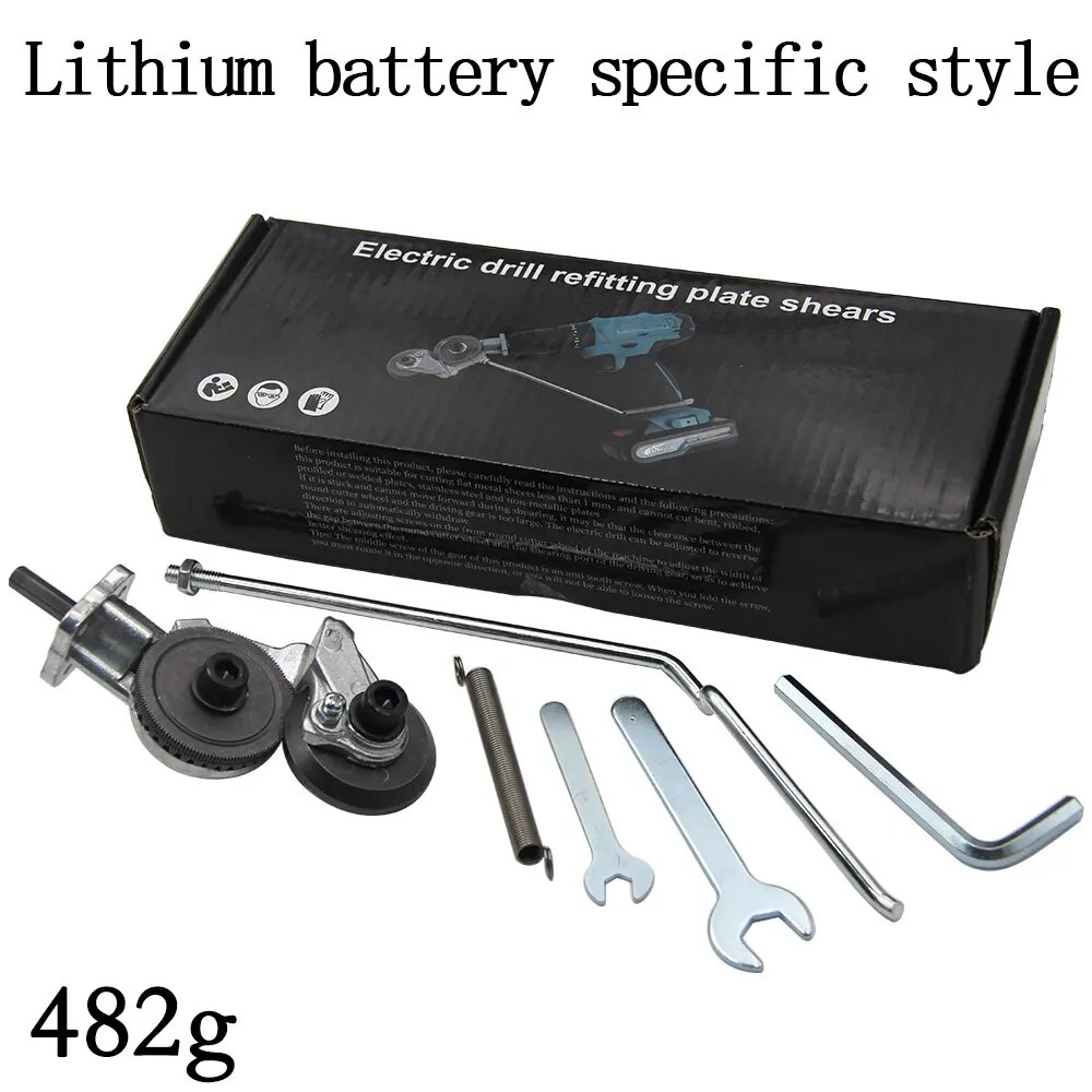 Çok fonksiyonlu el elektrikli matkap plaka kesici elektrikli matkap demir sac kesici için Metal plaka kesici aracı aksesuarları - AliExpress - Görsel 1