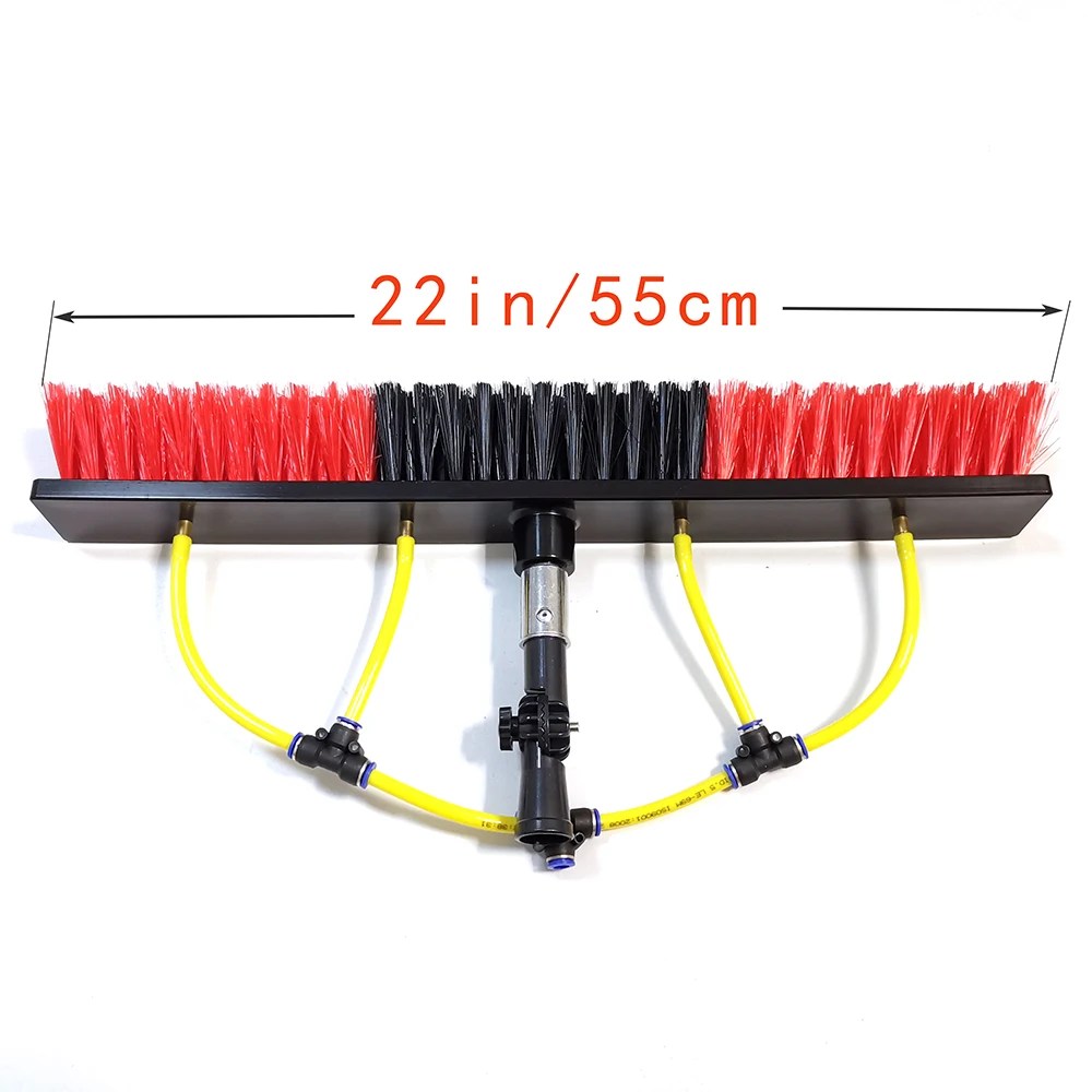 Pencere Cleanging ve GÜNEŞ PANELI için pencere temizleyici temizleyici su beslemeli fırça - AliExpress