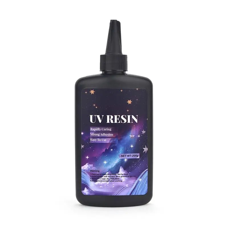 25/50/100/120/200/250g UV Reçine Tutkal Çabuk Kuruyan Kiti Süper Yapıştırma Cam Metal Seramik UV Tutkal Siyah Işık Epoksi Reçine Tutkal - AliExpress - Görsel 17