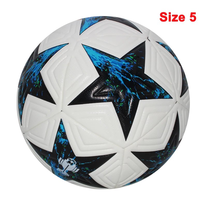 Standart Boyut 5 Boyut 4 Futbol Topu Profesyonel Açık Havada Spor Maç Topları Eğitim Dikişsiz Futbol Yüksek Kaliteli PU Malzeme - AliExpress - Görsel 17