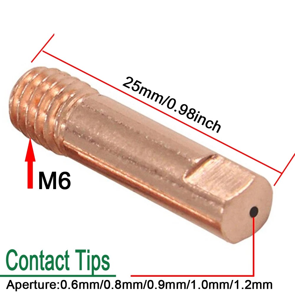 14 adet/grup MB-15AK Kaynak Meşale Sarf Malzemeleri 0.6/0.8/0.9/1.0/1.2mm İletişim İpuçları Gaz Seramik Meme 15AK MIG MAG Kaynak Meşalesi - AliExpress - Görsel 4