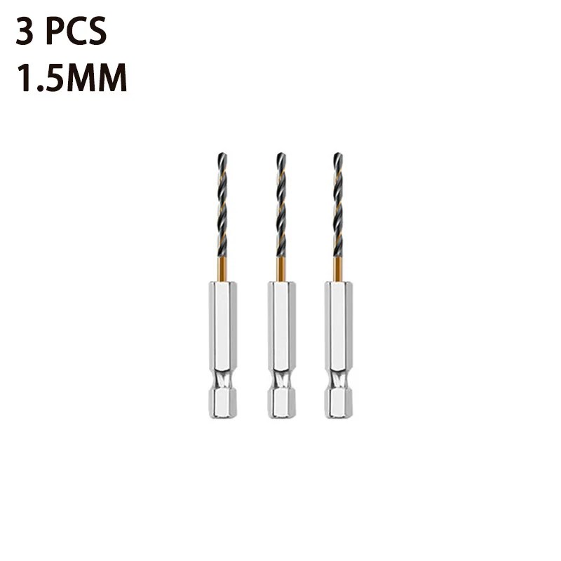 3/7/13 ADET Hex Shank Büküm Matkap Ucu Seti Ahşap Metal Delik Kesici Çekirdek Delme Aracı Kobalt Matkap Uçları 1.5 2 2.5 3 3.5 4 5 6mm HSS - AliExpress - Görsel 7