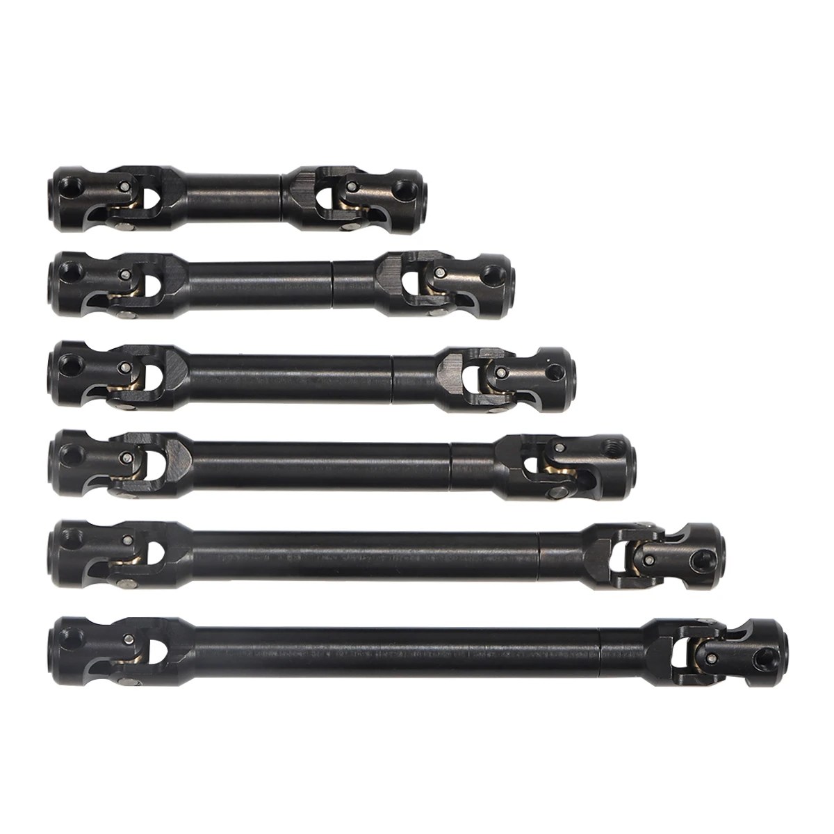 Ağır tahrik mili iç Spline kardan mili için 1/10 RC paletli LCG Cheater kuleleri TRX4 SCX10 Pro Capra eleman Enduro CC01 - AliExpress - Görsel 1