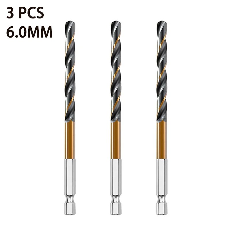 3/7/13 ADET Hex Shank Büküm Matkap Ucu Seti Ahşap Metal Delik Kesici Çekirdek Delme Aracı Kobalt Matkap Uçları 1.5 2 2.5 3 3.5 4 5 6mm HSS - AliExpress - Görsel 20