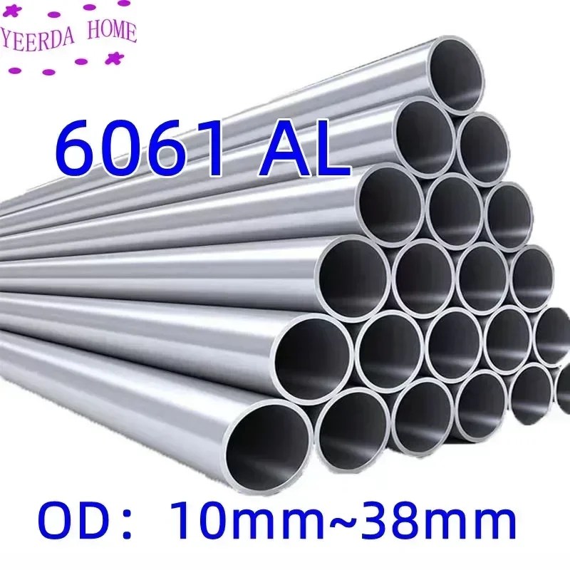 10mm ~ 38mm Dia 6061 alüminyum boru boru içi boş alüminyum boru Boru duvar kalınlığı 1mm - AliExpress - Görsel 1
