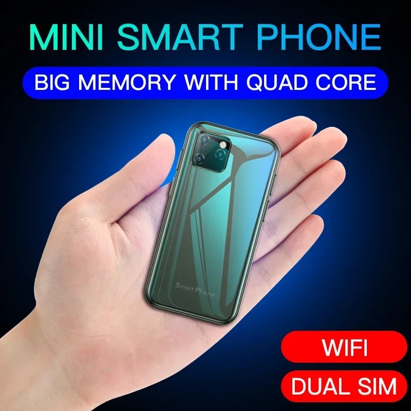 XS11 3G Mini Android SmartPhone 2.5 inç WIFI GPS RAM 1GB ROM 8GB dört çekirdekli Google oyun Facebook Whatsapp cep telefonu 64GB yeni - Görsel 3